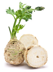 Fresh celery with root © Leonid Nyshko