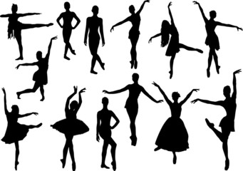 Ballet silhouette