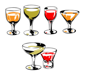 glasses set