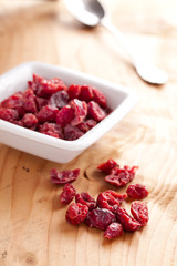 dried cranberries