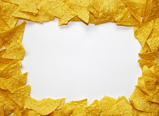 Naklejka premium Nachos Rahmen