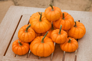Heap of pumpkins