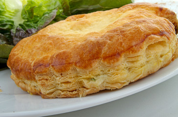 friand et salade verte