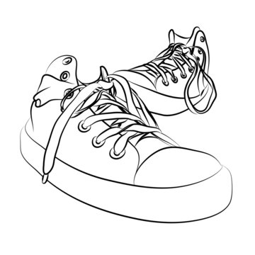 vector sneakers