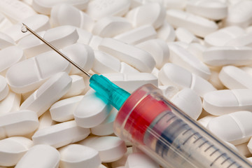 Prescription Drugs with needle