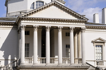 architectural details of Chiswick House