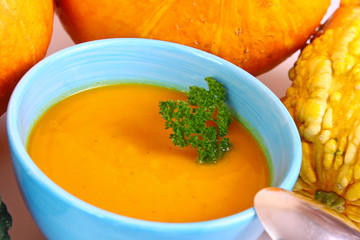 kürbissuppe