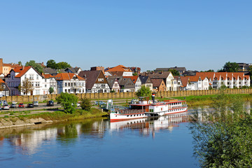 Fototapeta na wymiar Minden na Weser