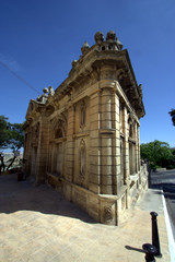angolo dell'antico casinò di Mdina, Malta