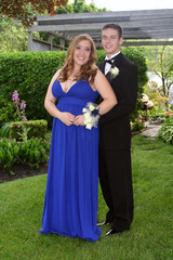 Young Prom Couple