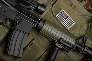 Military concept. Still life.