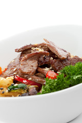 Noodles with Beef