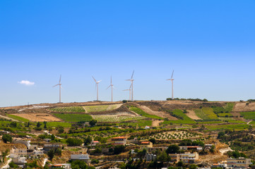 Power generating windmills