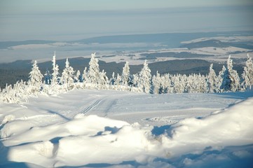 fichtelberg im winter