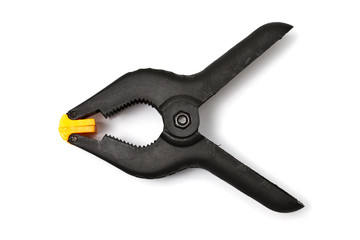 Obraz premium Spring clamp isolated on white