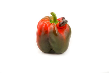 Green and Red Pepper