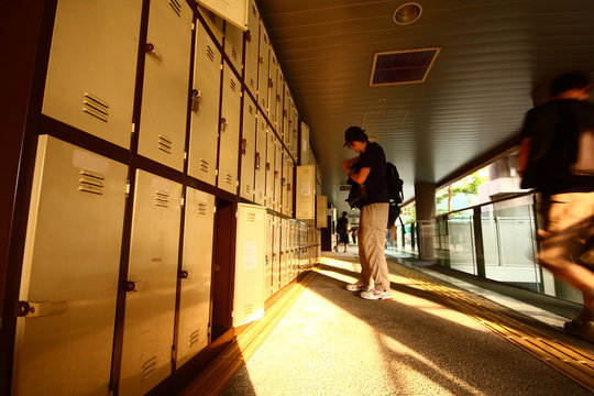 Asian Student In School