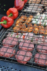 Meat on Barbecue
