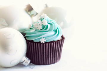 Christmas cupcake