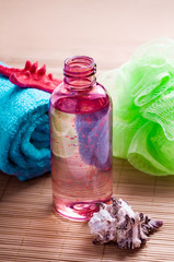 spa and body care background