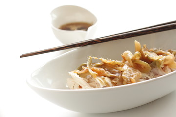 ザーサイと鶏肉の前菜