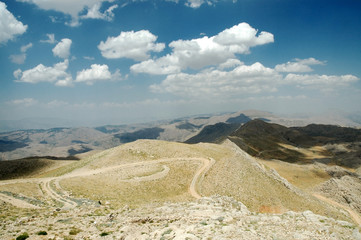 Way to Mount Nemrut, Eastern Turkey