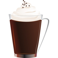 cioccolata calda con panna