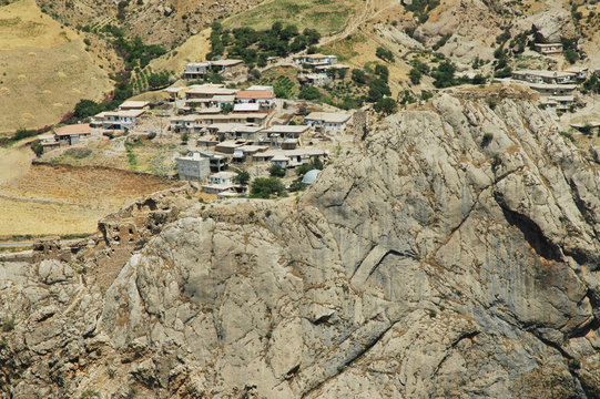 Desert landscape in Kurdistan