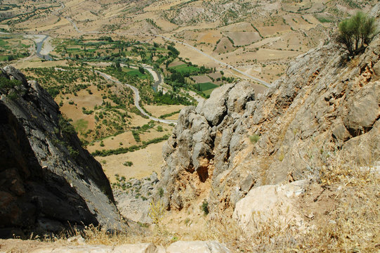Desert landscape in Kurdistan