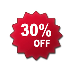 Estrella brillante texto 30% OFF