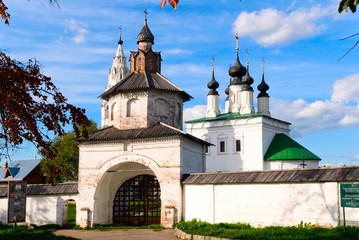 Fototapeta na wymiar Alexander klasztor w Suzdal, Rosja