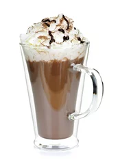 Printed kitchen splashbacks Chocolate Cup of hot chocolate