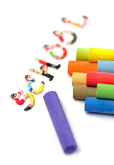 Colored chalks - Gessetti colorati