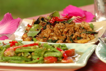 Thai spicy food