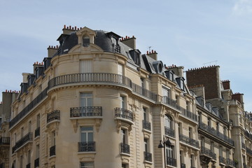 Naklejka na ściany i meble Immeuble du 16 me arrondissement à Paris