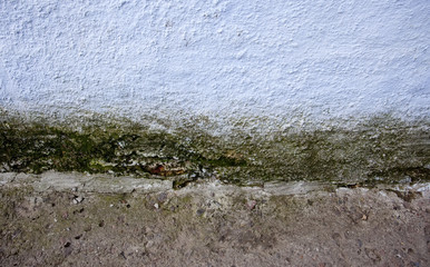 Old cracked wall for background.