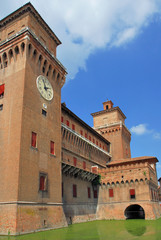 Fototapeta premium Italy Ferrara Este palace