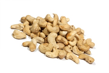 Fototapeta na wymiar Close up of cashew nuts
