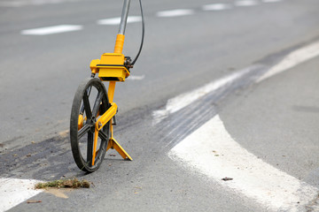 meter measuring wheels