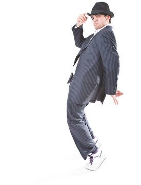 Showing MJ dance moves
