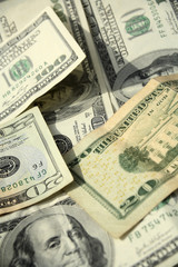 close up shot of an American dollar banknote