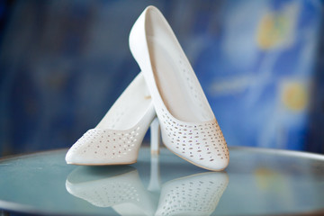 Wedding shoes for the bride