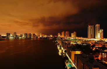 Intercoastal at night