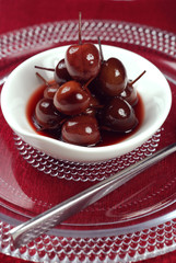 Cherries in brandy