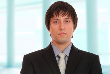 An attractive business man