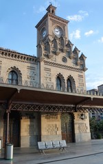 Fototapeta na wymiar gare médiévale de Tolède, Espagne