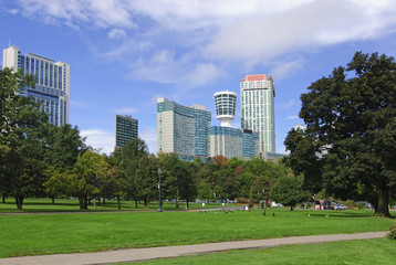 Obraz premium Niagara Falls Skyline
