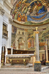 Cathedral Interior. Spoleto. Umbria.