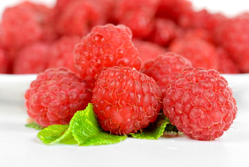 fresh raspberry