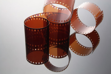 Fototapeta na wymiar Rolls of Film
